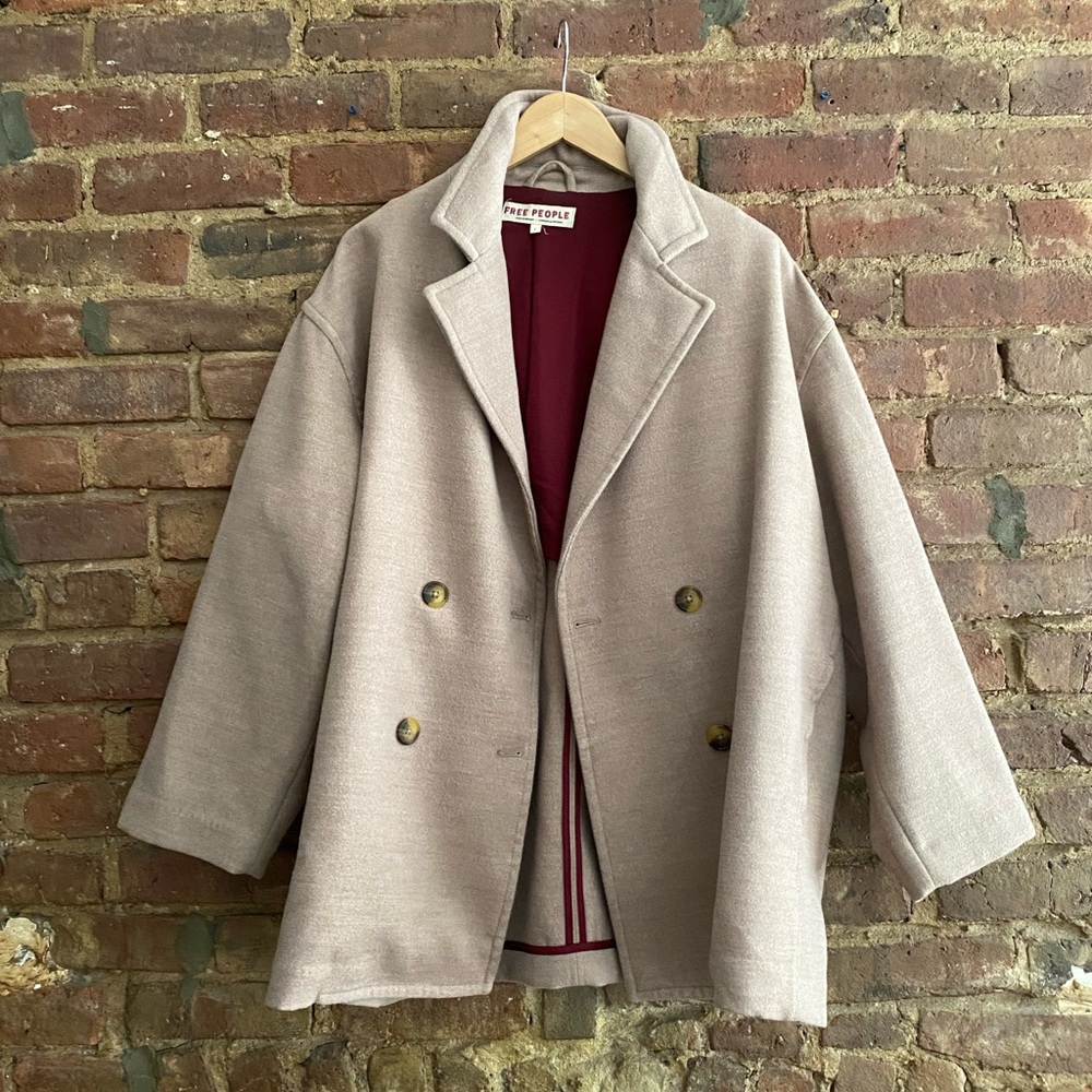 Free People oversized blazer